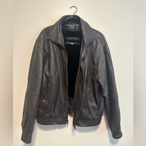Vintage Brown Real Leather Jacket